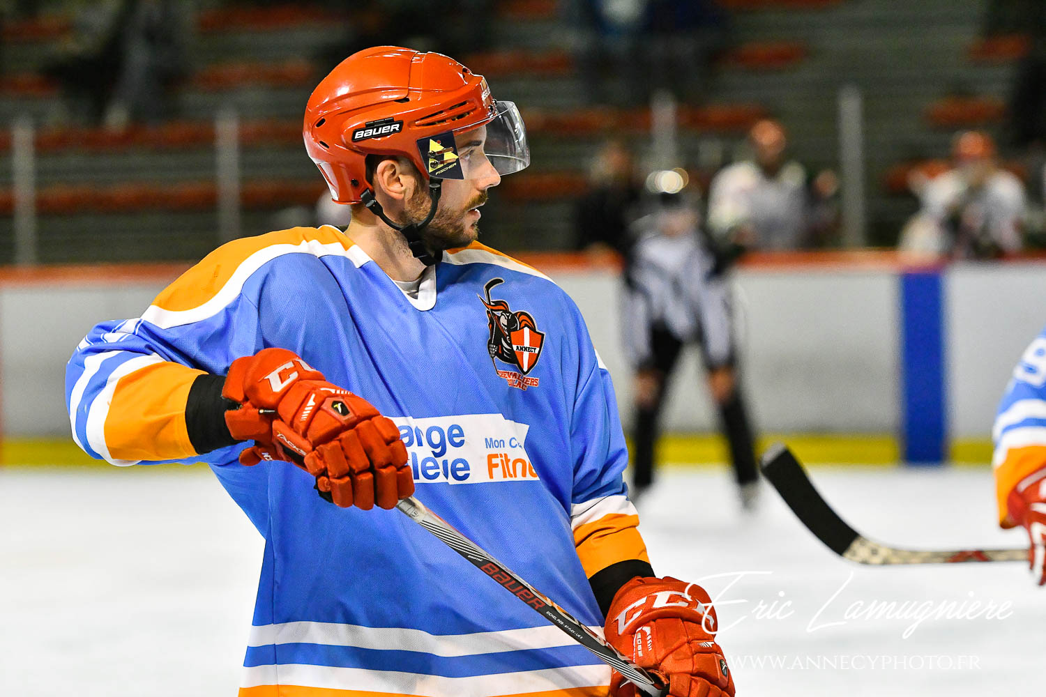 hockey sur glace tournoi orange bleue__ELA6238