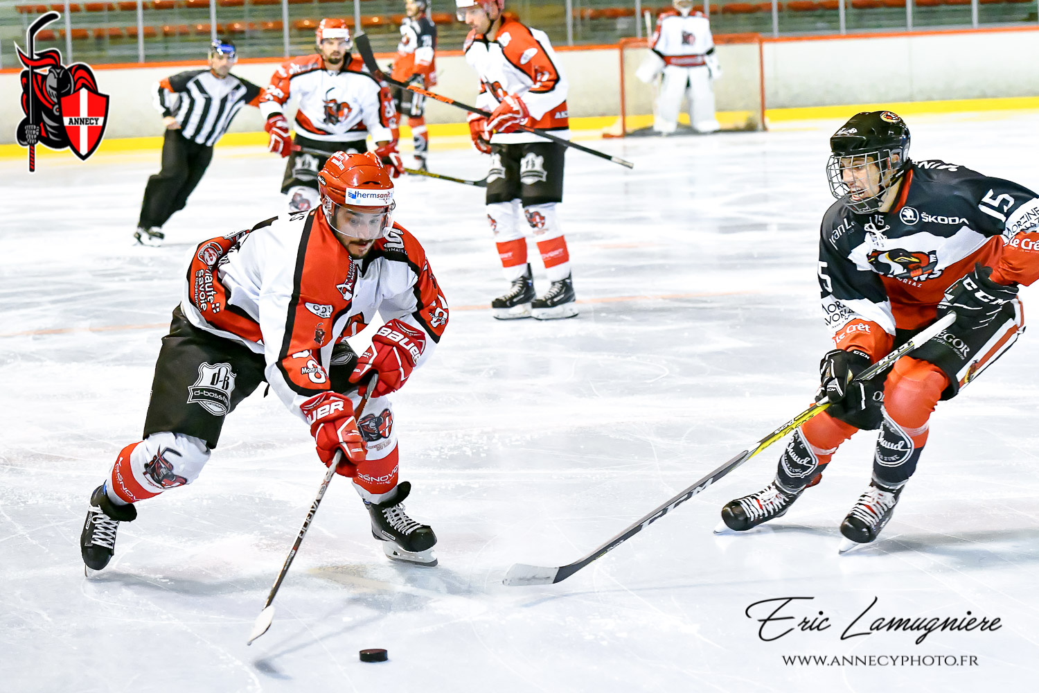Hockey Sur Glace Annecy Vs Morzine ELA5957