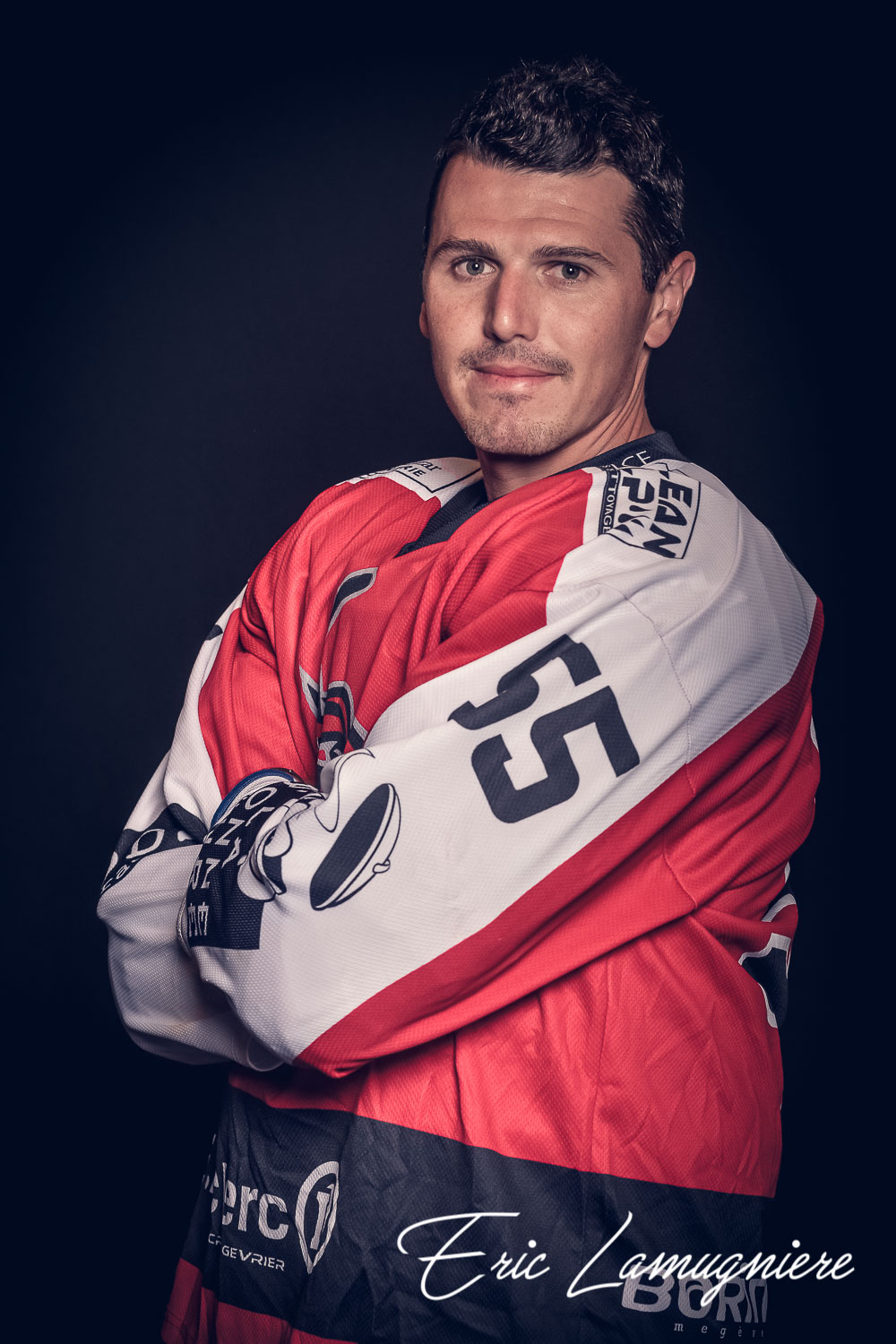 Portrait Hockey Sur Glace Annecy- ELA2903