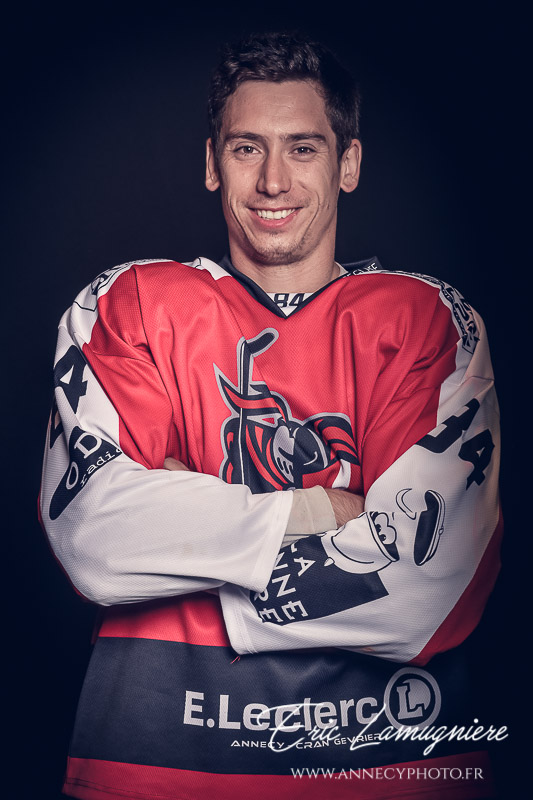 Lire la suite à propos de l’article Shooting Photos Portraits pour le club de hockey des chevaliers du lac d’ Annecy