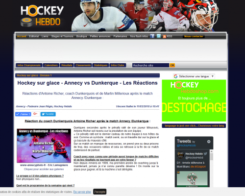 Screenshot_2018-08-03 Hockey sur glace Annecy vs Dunkerque - Les Réactions - Division 1 Hockey Hebdo